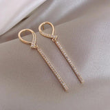 Arrival Zircon Geometric Earrings for Party