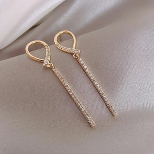 Arrival Zircon Geometric Earrings for Party