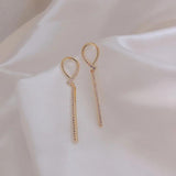 Arrival Zircon Geometric Earrings for Party