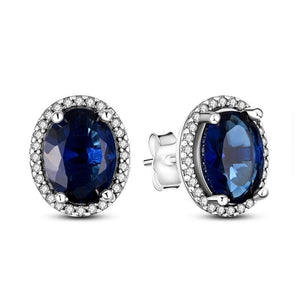 925 Silver Earrings Women 925 Sterling Silver Zircon CZ Studs Earrings