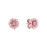 Sparkling Infinity Stud Earrings - Feather Stud Earrings - Pandora Fine Jewelry
