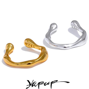 Minimalist Silver Ear Bone Adjustable Non Pierced Earrings