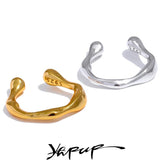 Minimalist Silver Ear Bone Adjustable Non Pierced Earrings