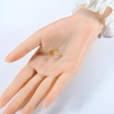 925 Sterling Silver CZ Zircon Women Stud Earring Crystal Clip