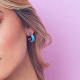 925 Silver Zircon Earrings Studs