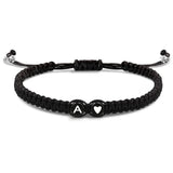 Heart Link Rope Braided Bracelets for Mom Daughter Couples Jewelry