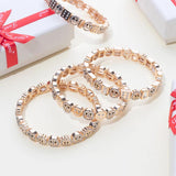 Enamel Happy Face Diamond Bracelet Dice Beads Boho Jewelry Accessories