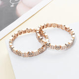 Enamel Happy Face Diamond Bracelet Dice Beads Boho Jewelry Accessories
