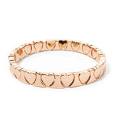 Heart Shape Bracelets Boho Elastic Love Bangle For Women Couple