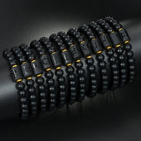 Zodiac Bracelets Agate Beads Wristbands Couple Jewelry