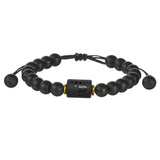 Zodiac Bracelets Agate Beads Wristbands Couple Jewelry