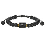 Zodiac Bracelets Agate Beads Wristbands Couple Jewelry