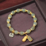 Vintage Light Jade Bracelet Women's Jewelry Gift
