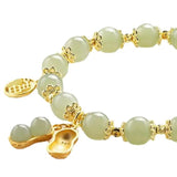 Vintage Light Jade Bracelet Women's Jewelry Gift