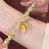 Vintage Light Jade Bracelet Women's Jewelry Gift