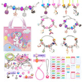 Kids Bracelet Set Box DIY Beaded Pendant Hand Box Set