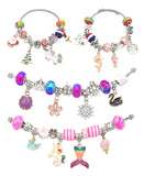 Kids Bracelet Set Box DIY Beaded Pendant Hand Box Set