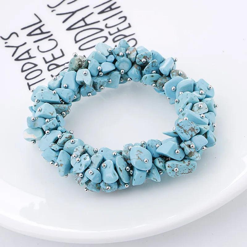 Multilayer Magnet Stone Bracelet for Women