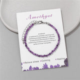 Faceted Garnet Beads Bracelet Natural Stone Rose Quartzs Howlites