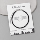 Faceted Garnet Beads Bracelet Natural Stone Rose Quartzs Howlites
