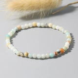 4mm Natural Stone Bracelet Feminine Energy Mini Beaded Jewelry