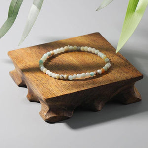 4mm Natural Stone Bracelet Feminine Energy Mini Beaded Jewelry