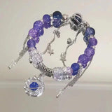 Fairy Sweet Butterfly Tassel Bracelet Light Star Planet Beaded Jewelry
