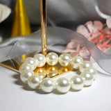 14mm Shell Pearl Bracelet for Women Elastic Customizable