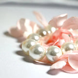 14mm Shell Pearl Bracelet for Women Elastic Customizable