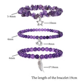 Green Aventurine Beaded Bracelet with Charms for Women Men