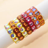 Colorful Crystal Beads Bracelets - Bohemian Jewelry