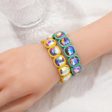 Colorful Crystal Beads Bracelets - Bohemian Jewelry