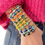 KKBEAD Evil Eye Bracelets for Women, LiuLi Eye Bracelets Jewellery