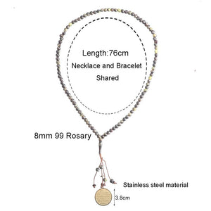 99 Beads Bracelet Buddhist Muslim Tasbih Necklace Men Women Jewelry