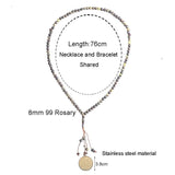 99 Beads Bracelet Buddhist Muslim Tasbih Necklace Men Women Jewelry