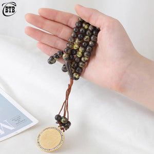 99 Beads Bracelet Buddhist Muslim Tasbih Necklace Men Women Jewelry
