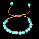 Boho Stone Beads Bracelet Bangle Beach Jewelry Gift for Women