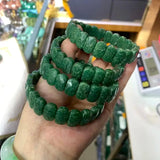Natural Green Epidote Stone Bracelets for Energy