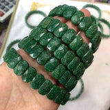 Natural Green Epidote Stone Bracelets for Energy