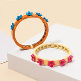 Colorful Beads Bracelets Bohemian Elastic Bangle for Women