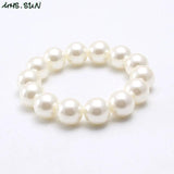 5pc Baby Kids Elastic Beaded Bracelets Girls Jewelry