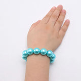 5pc Baby Kids Elastic Beaded Bracelets Girls Jewelry