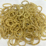 Golden Rutilated Stone Bracelet 6mm 8mm 10mm Energy Jewelry