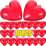 Red Heart-shaped Gift Storage Boxes for Jewelry DIY Hanging Ornament