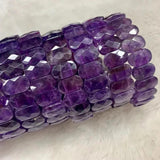 Amethyst Stone 7x14mm Bracelets Energy Magnetic Field Jewelry