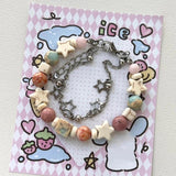 Star Bracelet Layered Bangle Jewelry Gift