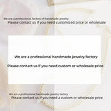 KKBEAD Stretch Bracelets 18K Waterproof Plated Beads Bracelet for Women