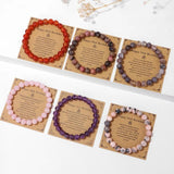 Birthday Bracelet Stone Beads Bracelet For Men Women, 70 Years Old