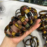 Tiger's-eye Stone Beads Bracelets Energy Magnetic Field Jewelry