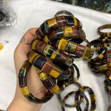 Tiger's-eye Stone Beads Bracelets Energy Magnetic Field Jewelry
